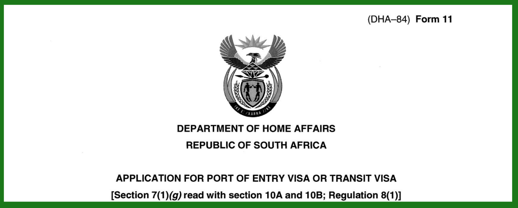 South Visa Visa Application